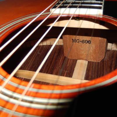 MADE IN JAPAN 1985 - MORRIS MG600 - SUPERB - GIBSON STYLE - ACOUSTIC GUITAR image 3