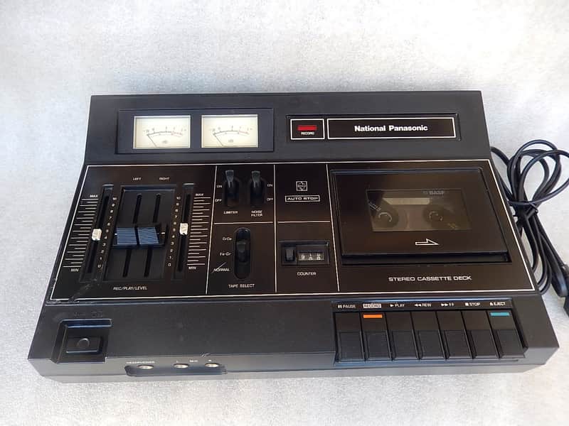 RARE Vintage National Panasonic RS-600 US Stereo Cassette Deck Player / Recorder  1977 Made in Japan image 1