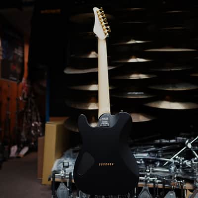 Schecter USA CUSTOM SHOP PT-7 Black Satin 7-String Electric Guitar w/ Black Tolex Case NOS image 12