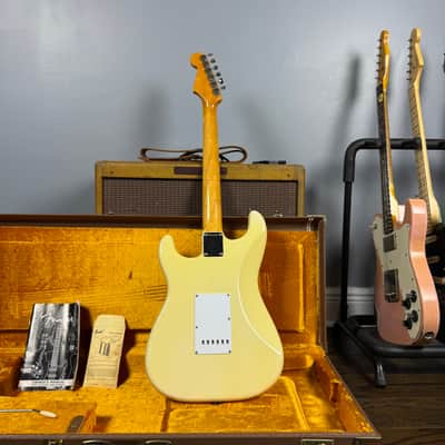 Fender American Vintage ‘62 Stratocaster 2007 - Olympic White image 4