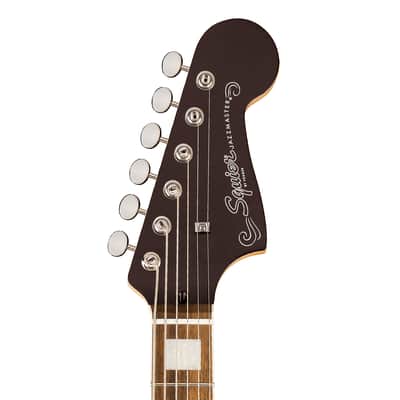Squier Paranormal Baritone Jazzmaster ST HH Laurel - Oxblood image 5