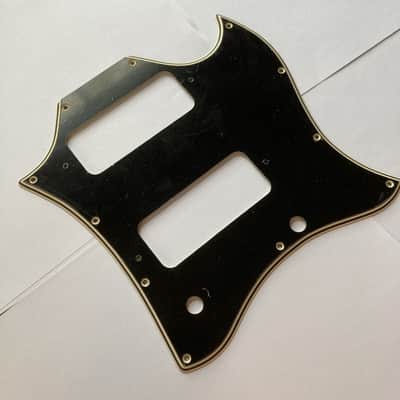Black/Cream Wide Bevel Pickguard for Vintage 1966-1972 Gibson SG Special image 3