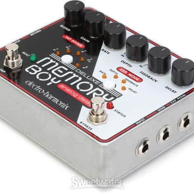 Electro-Harmonix Deluxe Memory Boy Analog Delay Pedal with Tap Tempo (DlxMemoryBoyd1) image 2