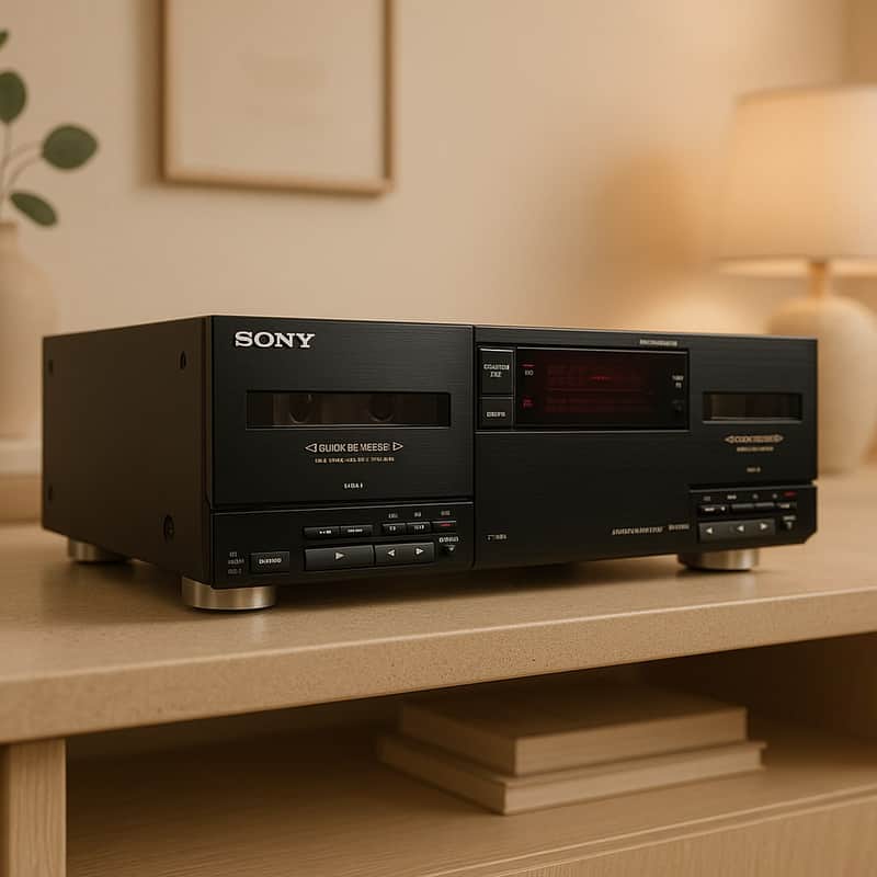 Sony TC-WR890 Rare Vintage MINT Cassette Deck Serviced Warranty Dolby HX Pro image 1