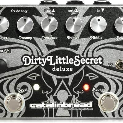 Catalinbread Dirty Little Secret Deluxe Foundation Overdrive Pedal (DLSDlxd1) image 1