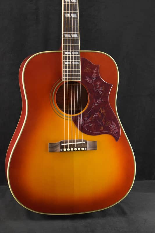 Epiphone Hummingbird Standard Cherry Sunburst w/ Premium Gig Bag image 1