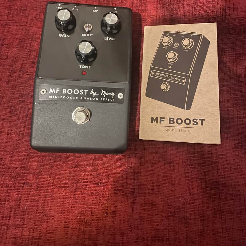 2010s Moog Minifooger MF Boost Black