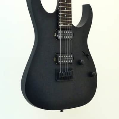 Ibanez RGRT421 RG Series Electric Guitar Weathered Black image 1