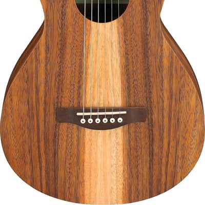 Ibanez PN2WS Parlor Acoustic Guitar, Siris Top, Open Pore Brown image 1