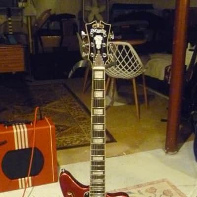 D'Angelico Premier Bedford SH fixed bridge 2025 - Wine Red. With Gig Bag. image 2