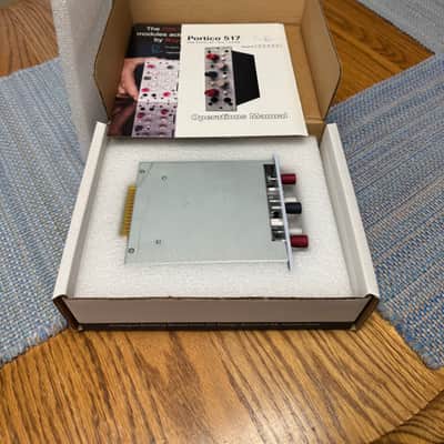 Rupert Neve Designs Portico 517 500 Series Mic Pre / Compressor Module 2011 - Present - White image 7