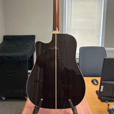 Takamine P7DC Pro Series 7 Dreadnought Cutaway Acoustic/Electric Guitar 2010s - Natural Gloss image 3