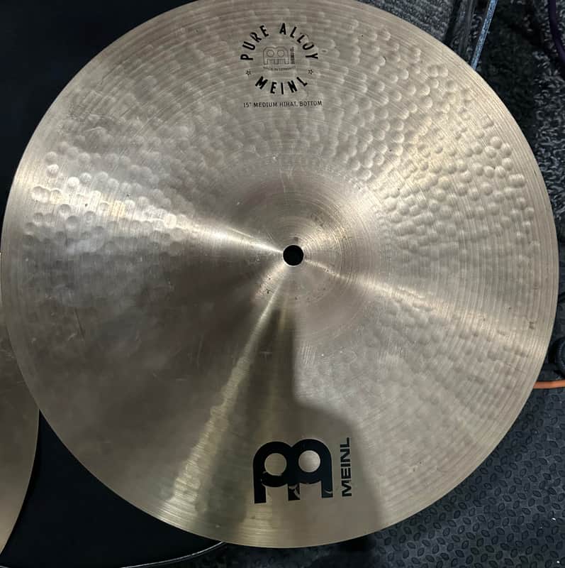 Meinl 15” Pure Alloy Traditional Hats (Pair) 2022 - Traditional