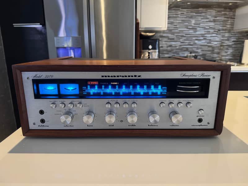 Marantz Model 2270 70-Watt Stereo Solid-State Receiver MINT with Wood Case & Manual image 1