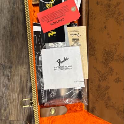 Fender Classic Series w Tags/etc Wood Stratocaster / Telecaster Case 2010s - Tweed image 5