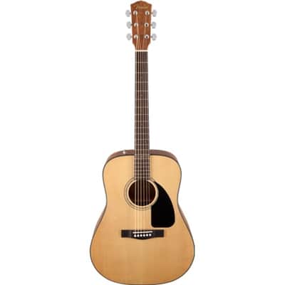 Fender CD-60 Dreadnought Acoustic Guitar - Natural, w/ Hard Shell Case image 2
