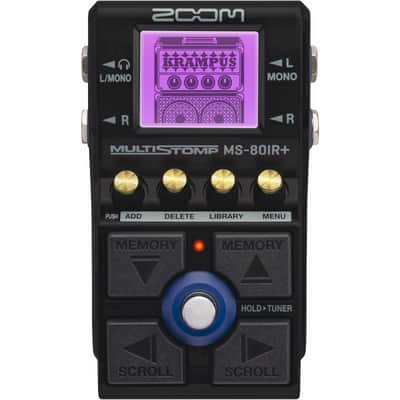 Zoom MS-80IR+ MultiStomp Guitar Multi-Effects Pedal image 1