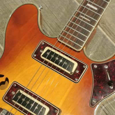1970's Aria Diamond Electric Hollowbody - Made in Japan - Univox Coily image 3