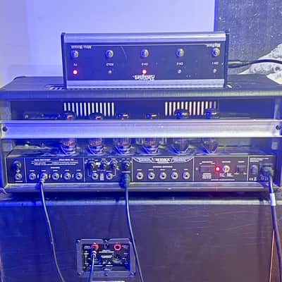 2008 Mesa Boogie Dual Rectifier Solo Head 100 with foot switch image 4