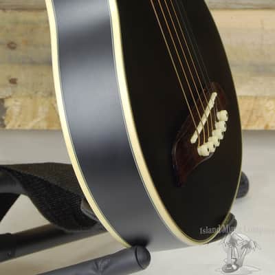 Washburn Rover R010B Travel Size Acoustic Guitar Black Finish with Case image 5