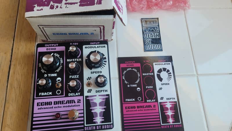 Death By Audio Echo Dream Delay 2 2010s - Purple image 1
