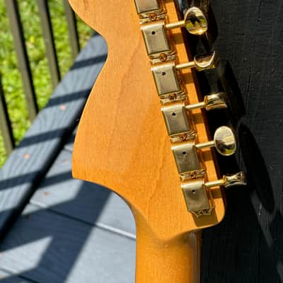 Fender Jaguar 1993 - Fred Stuart's Personal Build a See-Thru Green ridiculously documented 1 of a kind ! image 6