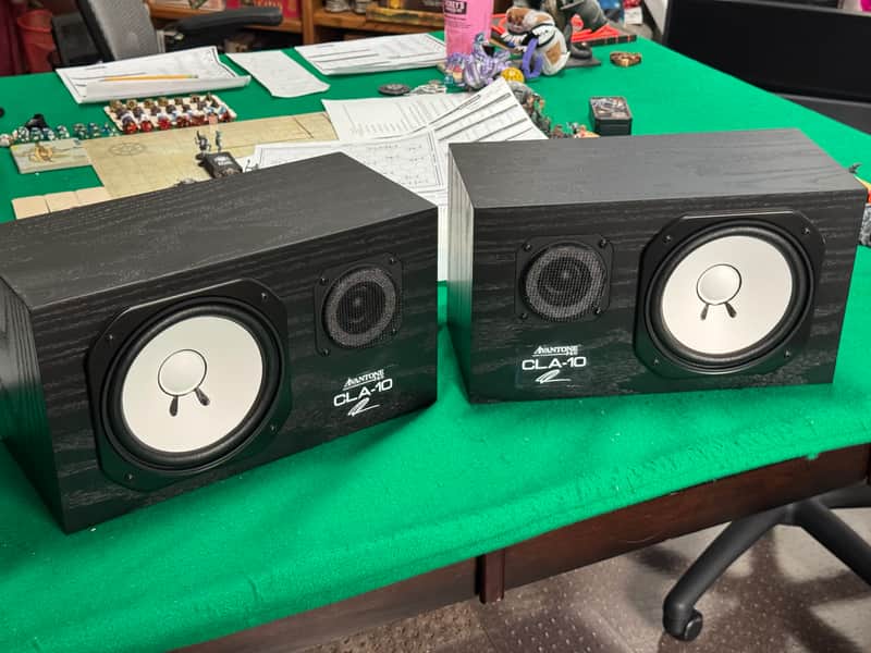 Avantone Pro CLA-10 Passive Studio Monitor Pair 2018 - Present - Black image 1