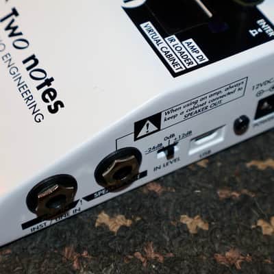 Two Notes Torpedo C.A.B. M Speaker Simulator / Amp DI 2019 - White image 6