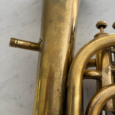 Yamaha YBH-301M Marching Baritone Horn 2010s - Lacquered Brass image 20