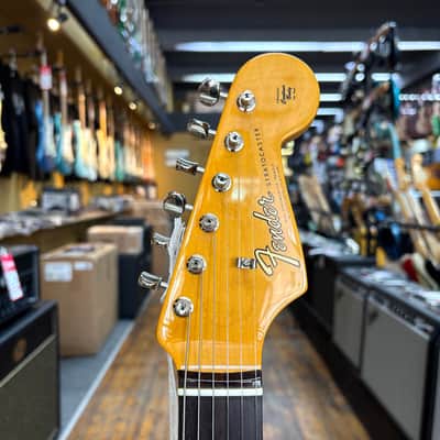 Fender American Vintage II 1965 Stratocaster Electric Guitar Sonic Blue w/Hard Case image 7