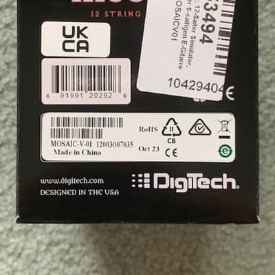 DigiTech MOSAIC Polyphonic 12-String Electric Acoustic Guitar Effect Pedal - FROM USA image 4