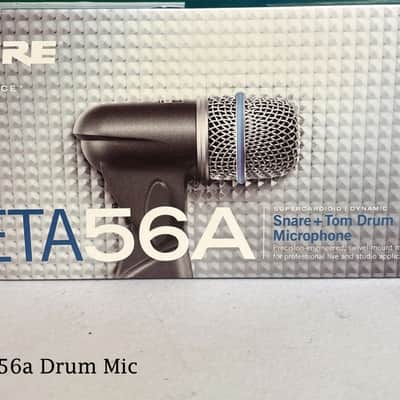 Shure BETA 56A Supercardioid Dynamic Microphone 2025- Mint in box image 1