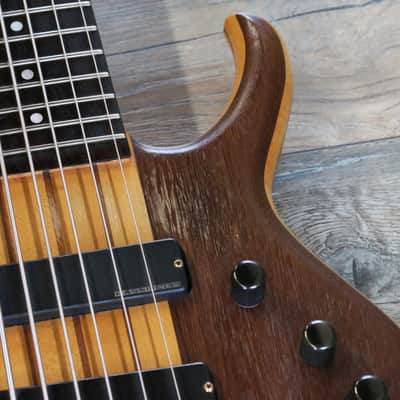 Awesome! Bill Moll Custom 6-String Electric Bass Guitar + Coffin Case image 7