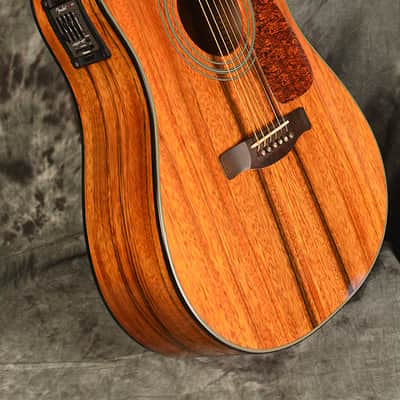 Fender CD-220 CE Dao Wood Acoustic Electric Cutaway Exotic Wood w Deluxe Gigbag Included image 8