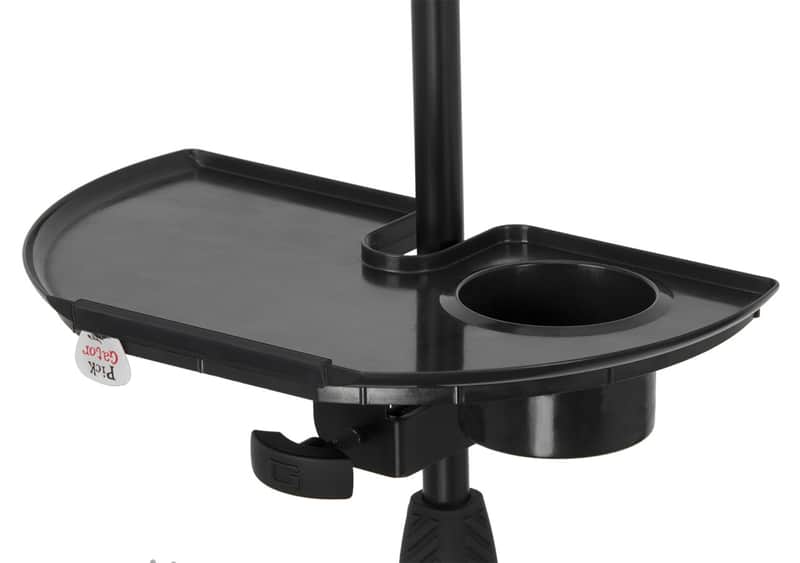 Frameworks Mic Stand Accessory Tray with Drink Holder image 1
