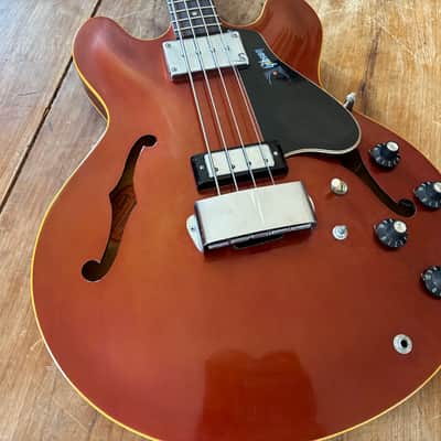 1968 Gibson EB-2 DC- Sparkling Burgundy-VIDEO image 4