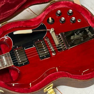 Gibson SG Standard '61 Maestro Vibrola Vintage Cherry New Unplayed Auth Dlr 6lbs15oz #257 image 11