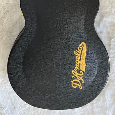 D'Angelico Excel Mini DC Semi-Hollow Body Electric Guitar Black, DAEMINIDCSBKGS image 8