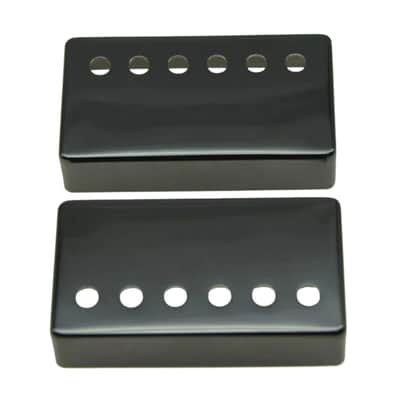 Humbucker Pickup Covers for Gibson - Black Nickel image 1