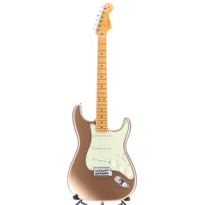 Fender Certified Pre-Owned American Professional Classic Stratocaster®, Maple Fingerboard, Faded Firemist Gold (K2) (99817) image 5