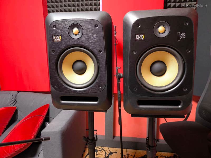 KRK V8 Series 4 2-Way 8" Active Studio Monitors (Pair) 2025 image 1