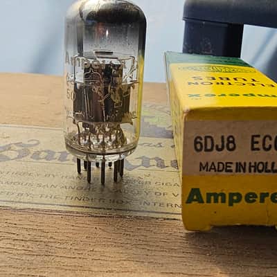 Amperex 6DJ6/ECC88 1960'S image 1