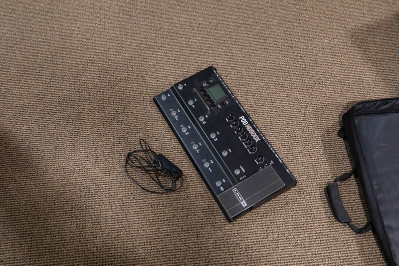 Line 6 POD HD500X Multi-Effect and Amp Modeler 2012 - 2015 - Black WITH Line 6 Case image 1