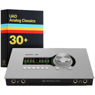 Universal Audio Apollo x4 Gen 2 Thunderbolt Audio Interface - UAD Analog Classics Edition image 1