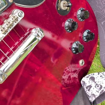Vintage VS6-CR Reissued Series Double Cut with Gold Hardware 2010s - Cherry Red image 25