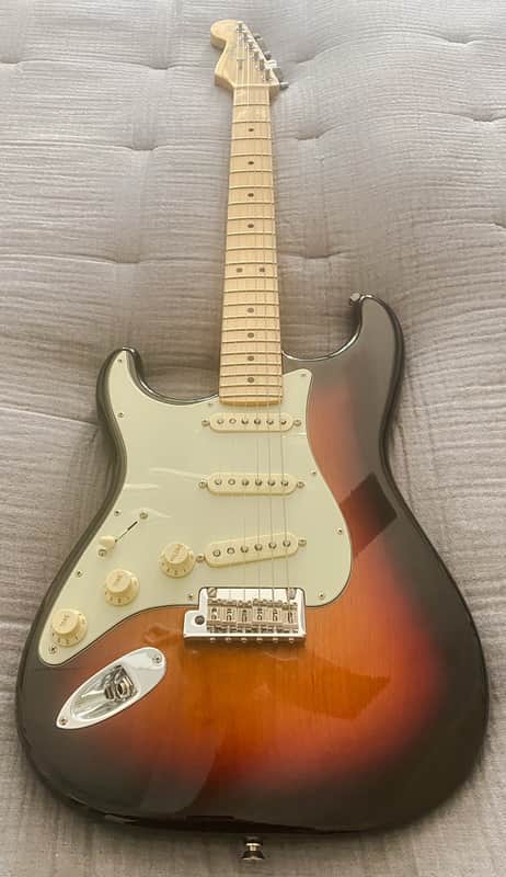 Fender American Professional Stratocaster, Maple Neck, 3-Tone Sunburst, Left Handed w/Original Hardshell Case, Mint Condition image 1