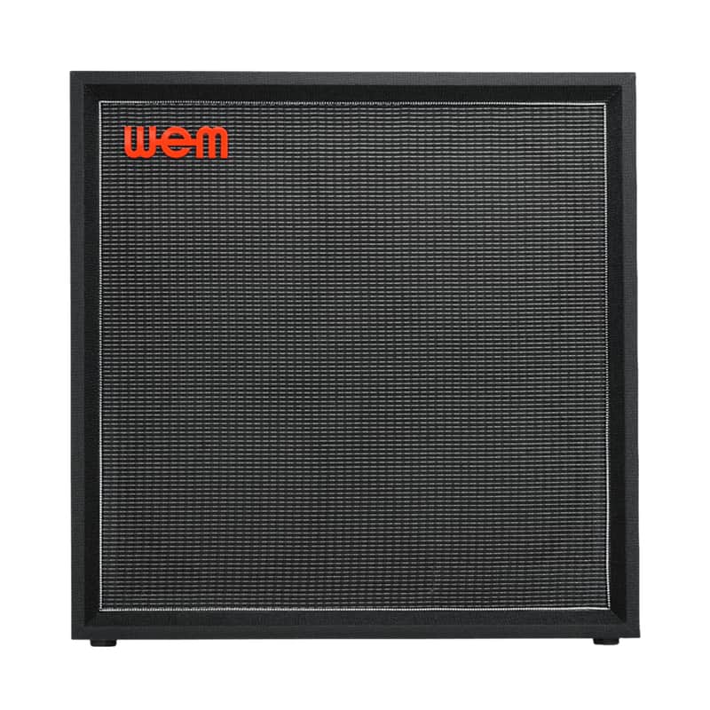 Hiwatt WEM Silver Starfinder 412 600-Watt 4x12 Guitar Cabinet - Black - Open Box image 1