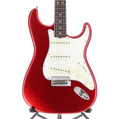 Fender Certified Pre-Owned American Vintage II 1965 Stratocaster, Round-Lam Rosewood Fingerboard, Candy Apple Red (N13) (53965) image 1