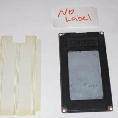 used Boss casing & bottom plate (& some other parts) for DF2 SUPER Feedbacker & Distortion, MISSING Bottom Label (NO: circuit board, jacks, light, pots, knobs) image 5