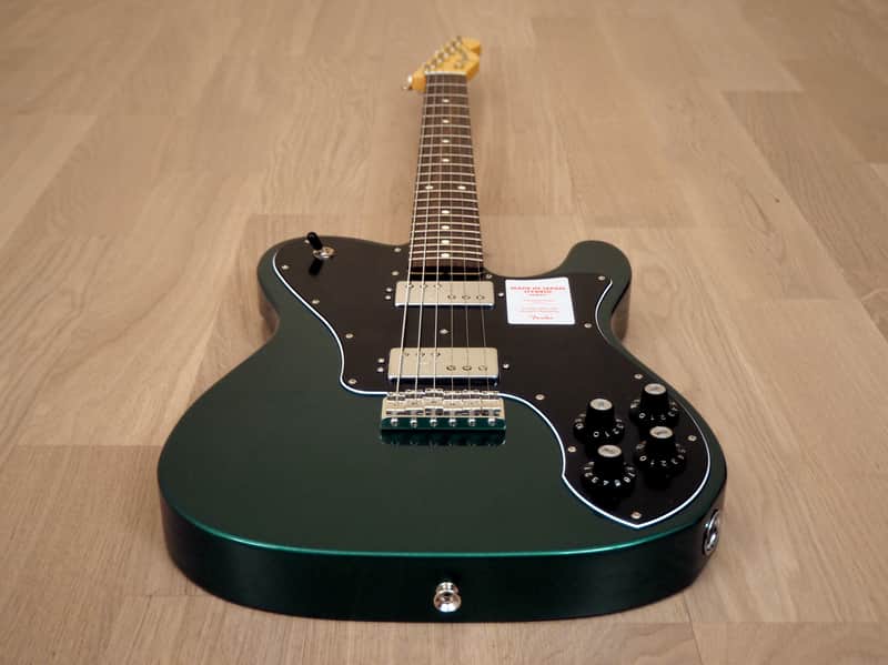 2020 Fender Hybrid Telecaster Deluxe Sherwood Green Mint | Reverb